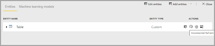 Power BI ETL: Incremental Refresh Option.